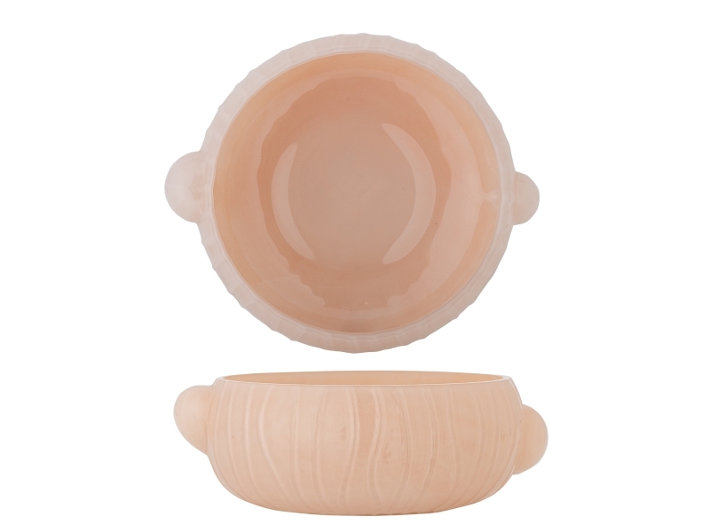Bloomingville Lalie Schale, Rose, Glas
