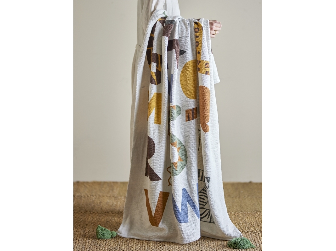 BLOOMINGVILLE MINI Memmo Plaid, Multifarvet, Genanvendt Bomuld