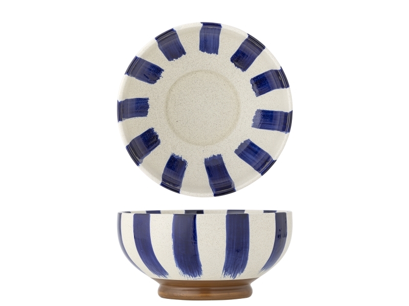 Creative Collection Shakti Schale, Blau, Steingut