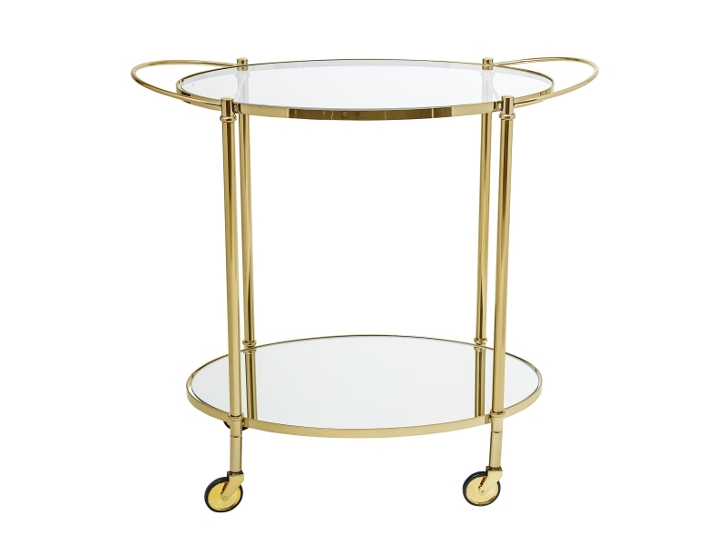 Bloomingville Fine Barbord, Guld, Glas