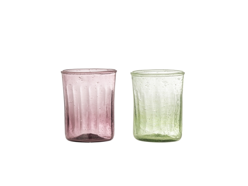 Bloomingville Sunil Trinkglas, Bunt, Glas