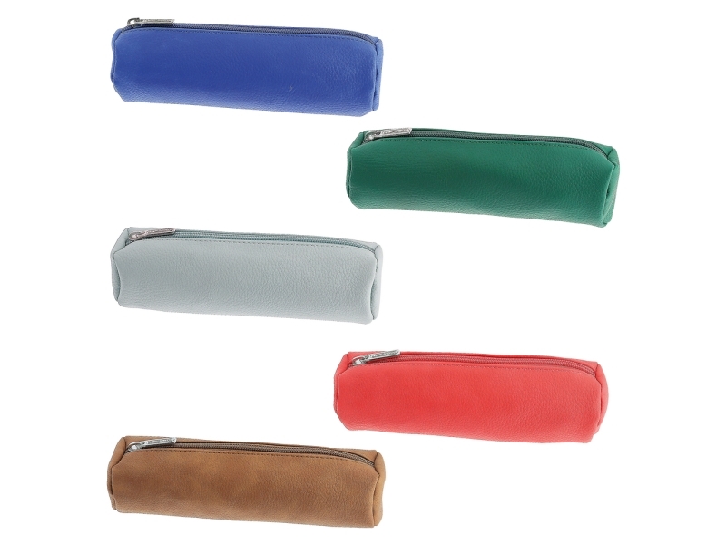 Herlitz 8200883, Weiches Federmäppchen, Polyurethan (Pu), Gemischte Farben, Einfarbig, Drinnen, Junge/Mädchen