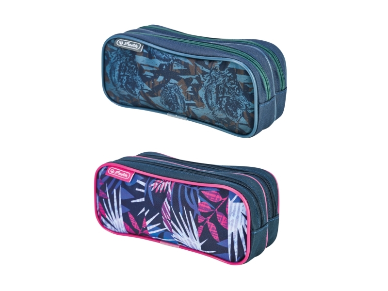 Herlitz 50049264, Weiches Federmäppchen, Polyester, Gemischte Farben, Abbildung, Drinnen, Junge/Mädchen