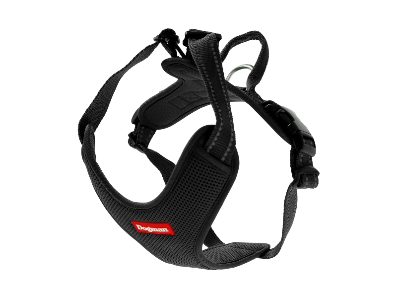 Dogman Air Daily Wear Hundegeschirr Schwarz