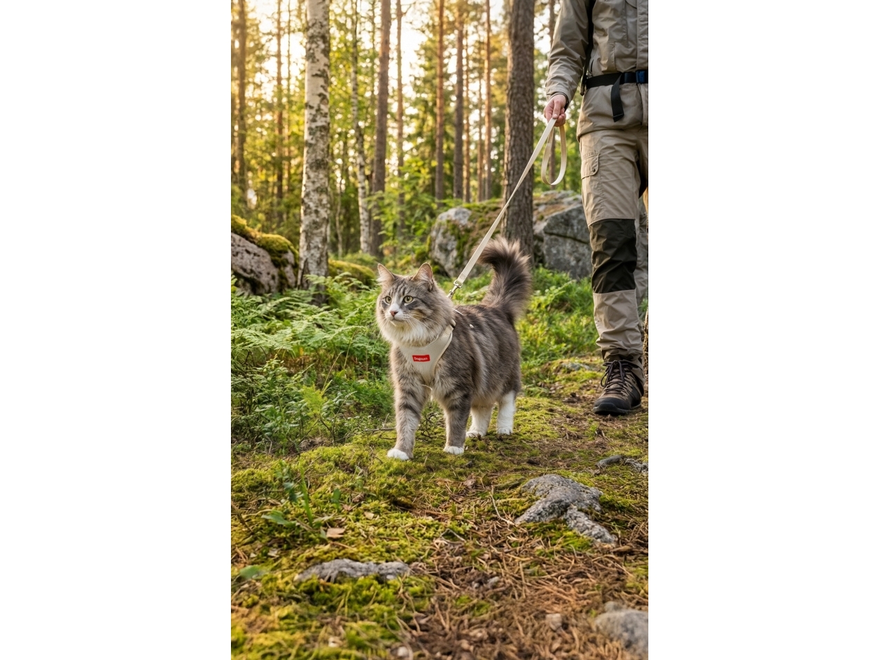 Dogman Air Mesh Sæt til Kat Beige