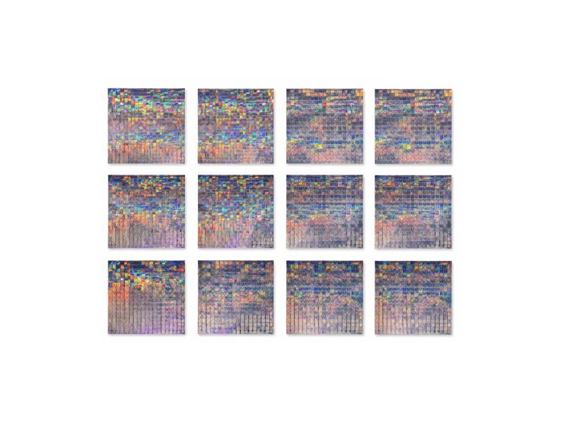 Holografiset seinäpaneelit, 12 kpl