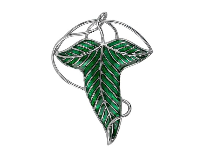 Lorien blad broche
