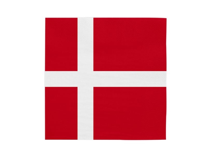 Dänemark Servietten - 20 Stk.