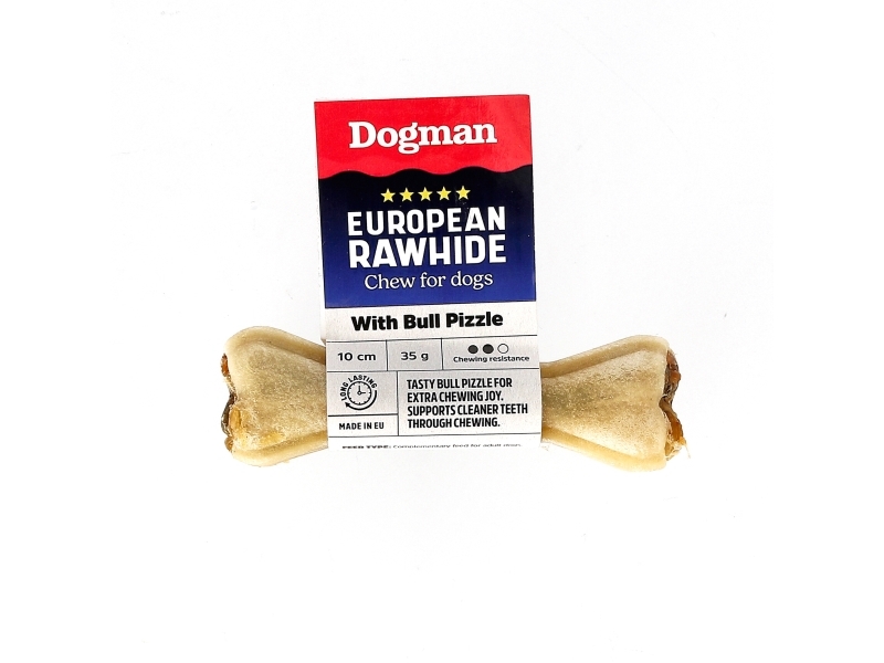 Dogman Europæisk Råhudstygg Med Oksemuskel 10Cm 10Cm