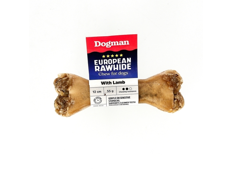Dogman Europæisk Råhudstygg Med Lam 12Cm 12Cm