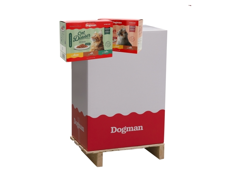 Dogman Expopalle 1/4 Cat Dinner 12X85g (68 Stk)