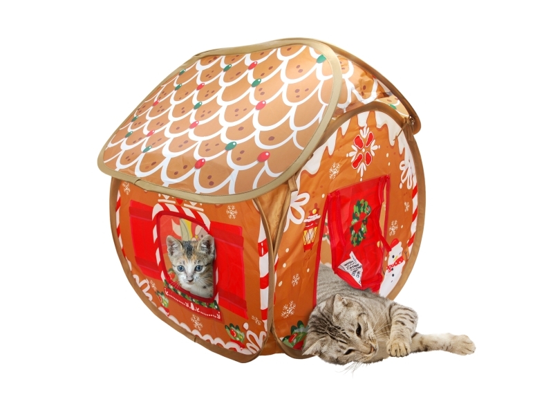 Kong Holiday Play Spaces Bungalow Gingerbread Legetøj