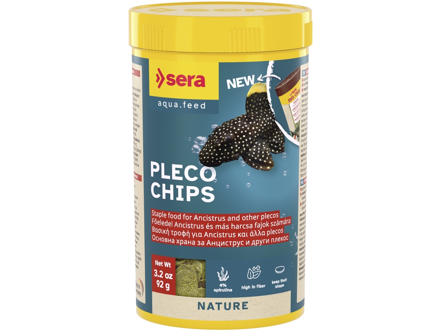 Sera Pleco Chips 250ml 92g