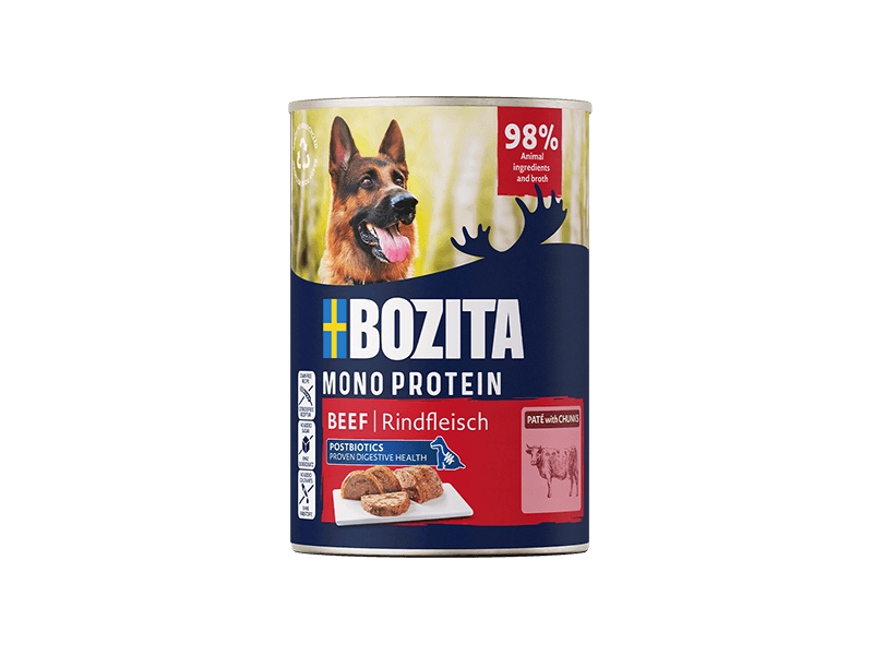 Bozita Dog Pate Beef Vådfoder til hund 400g