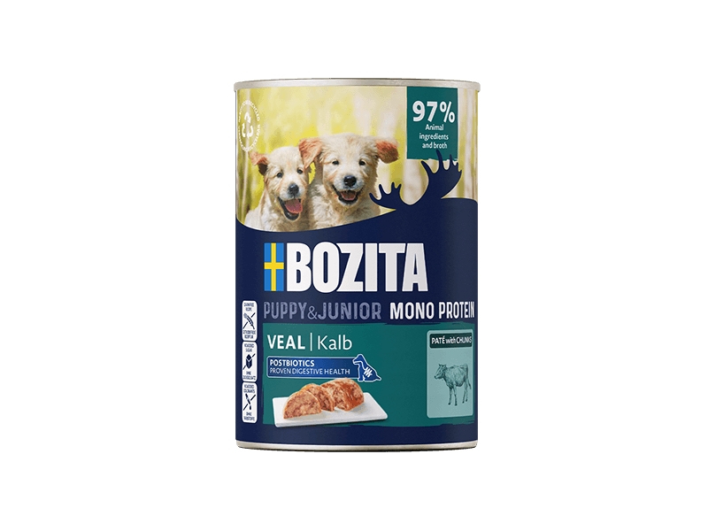 Bozita Dog Pate Puppy Veal Vådfoder Til Hund 400G