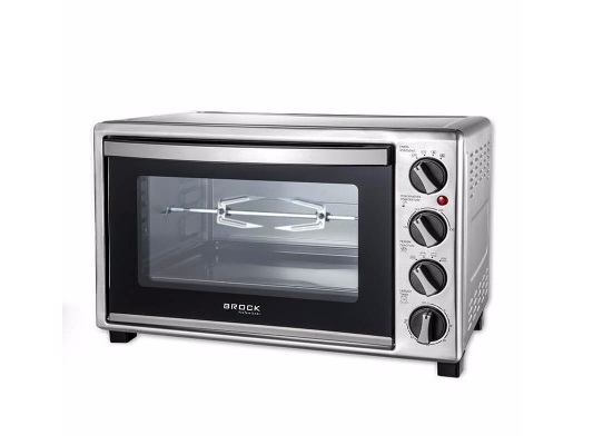 Brock Electronics TO 3001 SS, 33 l, Rostfritt stål, Rotations-, 100 - 230 ° C, Mekanisk, 60 min | Vitvaror - Ugnar - Mikrovågsugnar | GameStuff