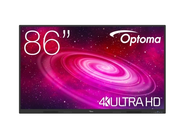 Optoma 1861RK, 2,18 m (86), 350 cd/m², 1,07 miljarder färger, 3840 x 2160 pixlar, 4K Ultra HD, IPS | TV, Ljud & Bild - Projektor og Projektorduk - Interaktiva Whiteboards | GameStuff