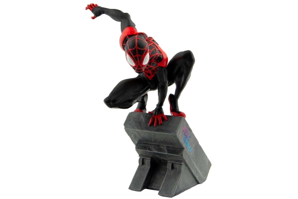 Marvel Miles Morales Spiderman Figur 6,7X6,2X10,3 Cm