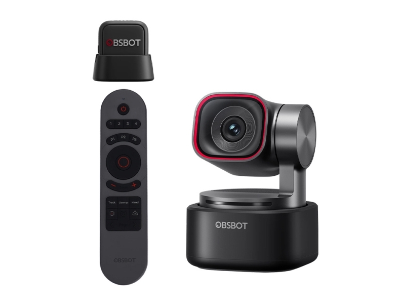Obsbot Tiny 3 Webcam Mit Fernbedienung Und Mikrofon