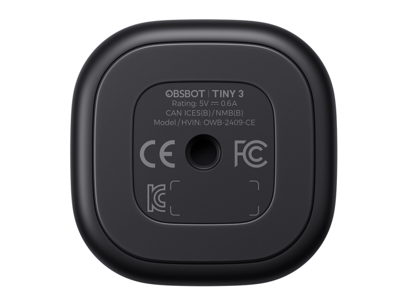 Obsbot Tiny 3 Webcam Med Fjernbetjening Og Mikrofon