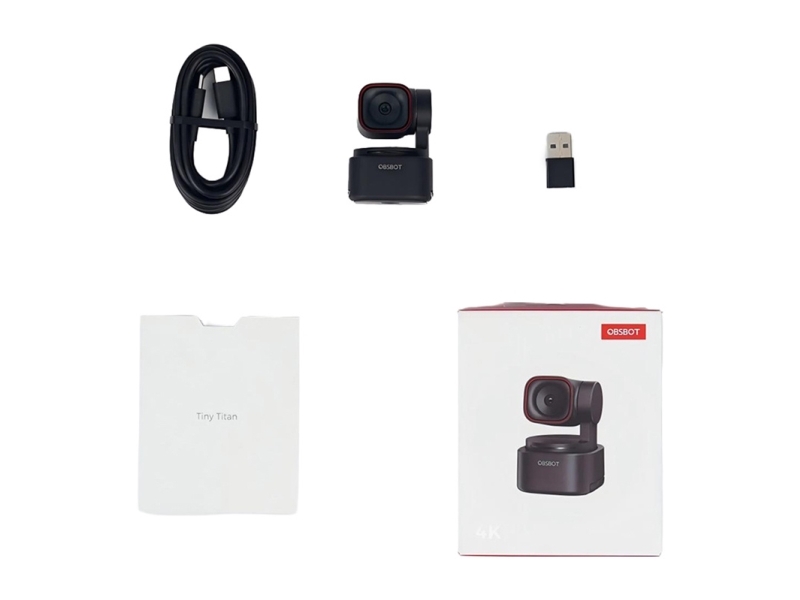 Obsbot Tiny 3 Lite Webcam Ptz 4K