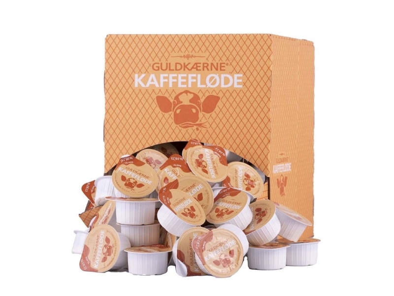 Kaffefløde Guldkærne 7,5g i kapsel 10% - (120 stk.)