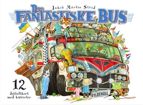 Den Fantastiske Bus - 12 Postkort | Jakob Martin Strid