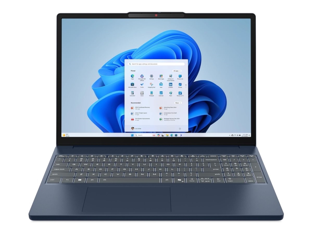 Lenovo IdeaPad Slim 3 15ARP10 83K7 - 180 graders gångsjärnskonstruktion - AMD Ryzen 7 - 7735HS / upp till 4.75 GHz - Win 11 Home - Radeon 680M - 16 GB RAM - 512 GB SSD NVMe - 15.3 IPS 1920 x 1200 - Wi-Fi 6, Bluetooth - cosmic blue - kbd: nordiskt (danska/finska/norska/svenska) | Datorer & Surfplattor - Bärbar dator | GameStuff