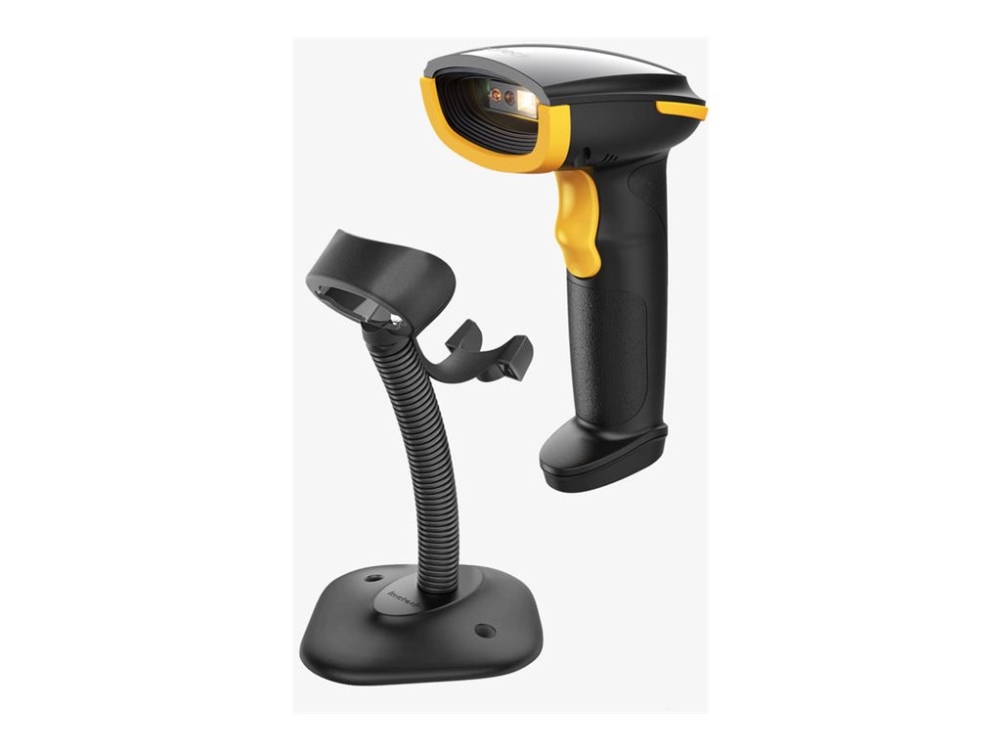 Inateck BCST-35 - Stregkodescanner - håndmodel - lineær imager - 100 scan / sekund - afkodet - Bluetooth, USB, RF(2.4 GHz)