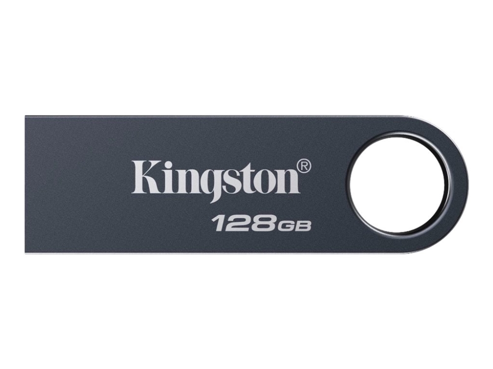 Kingston DataTraveler SE9 G3 - USB flashdrive - 128 GB - USB 3.2 Gen 1 - mørk nikkel