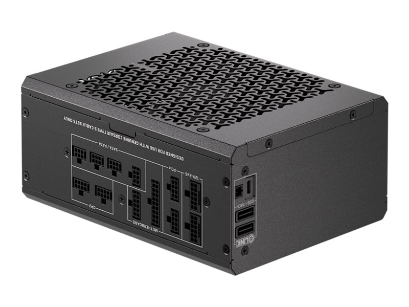 CORSAIR HXi SHIFT Series HX1500I - Strømforsyning (intern) - ATX12V 3.1/ EPS12V - Cybenetics Platinum - AC 100-240 V - 1500 Watt - Europa