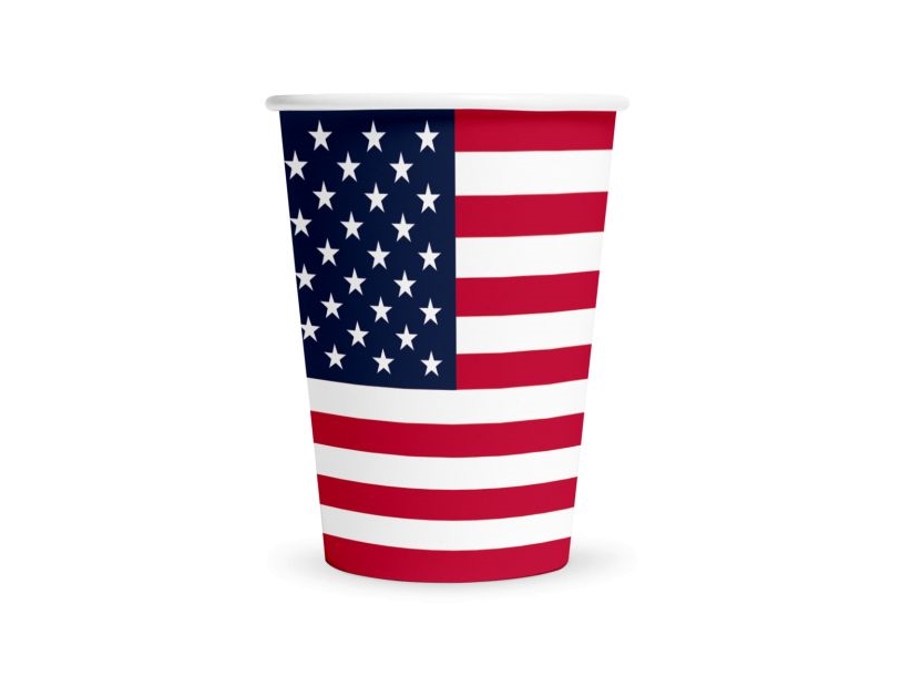 Usa Pappbecher, 8 Stk