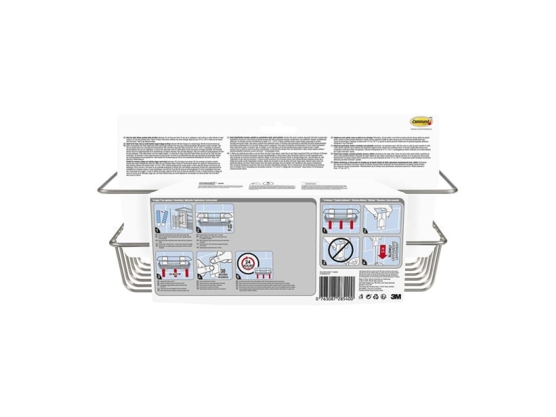 Kylpyhylly Command satiininikkeli BATH31-SN