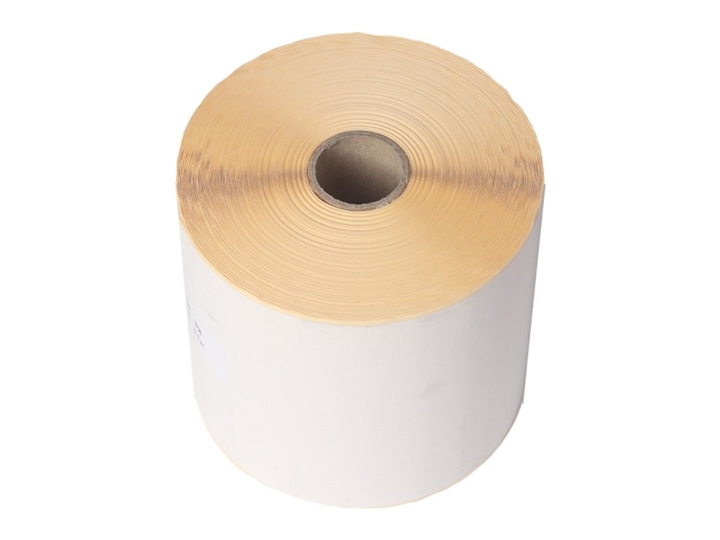 Thermoetiket, Etiket Thermo, Rektangulær Udvendig vikling, 70.00 x 32.00 mm andre syntetiske papirer