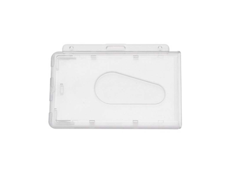 Kortholder NN transparent til 1 kort 10stk/pak