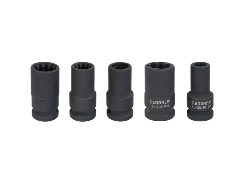 Gedore Automotive Kl-0112-9 Topnøgleindsats-Sæt 3417492
