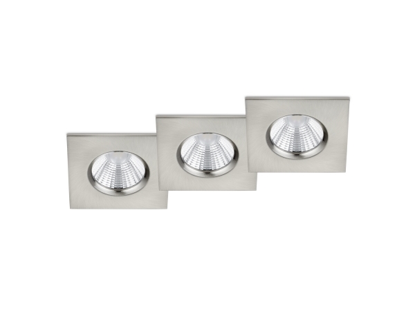 Trio Zagros, Indbygget Lysplade, Led, 3000 K, 345 Lm, 230 V, Nikkel
