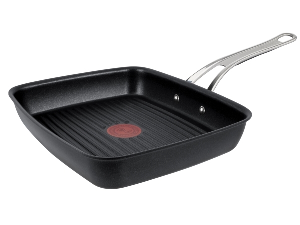 Tefal Jamie Oliver E24541, 2,5 l, Torg, Svart, Gjuten aluminium, Titan, Keramiska, gas, halogen, Induktion, Gjutjärnsplattor | Köksutrustning - Grytor & pannor - Grytor | GameStuff