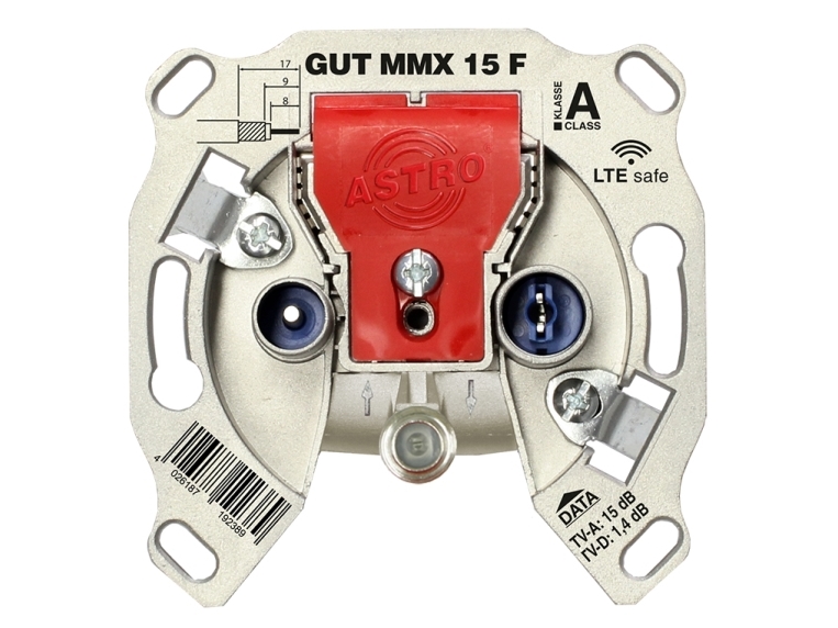 Astro Gut Mmx 15 F, Typ F, 1218 Mhz, 15 Db, Nickel, Ce, 10 Stück(E)