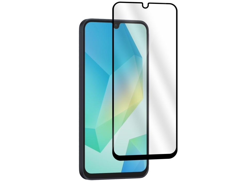 Estuff Titan Shield - Skærmbeskytter For Mobiltelefon - Fuldt Omslag - Glas - Klar - For Samsung Galaxy A16, A16 5G
