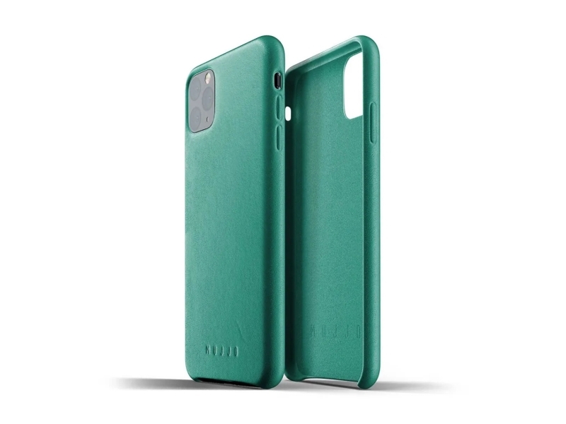 Mujjo Leather Case, Cover, Apple, Iphone 11 Pro Max, 16,5 Cm (6.5"), Grøn