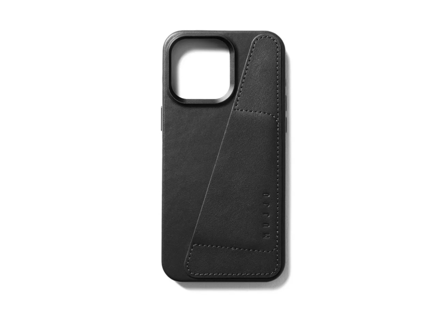 Troubadour Goods Limited Mujjo Vollleder-Etui - Etui Für Das Iphone 15 Pro Max, Magsafe-Kompatibel (Schwarz)