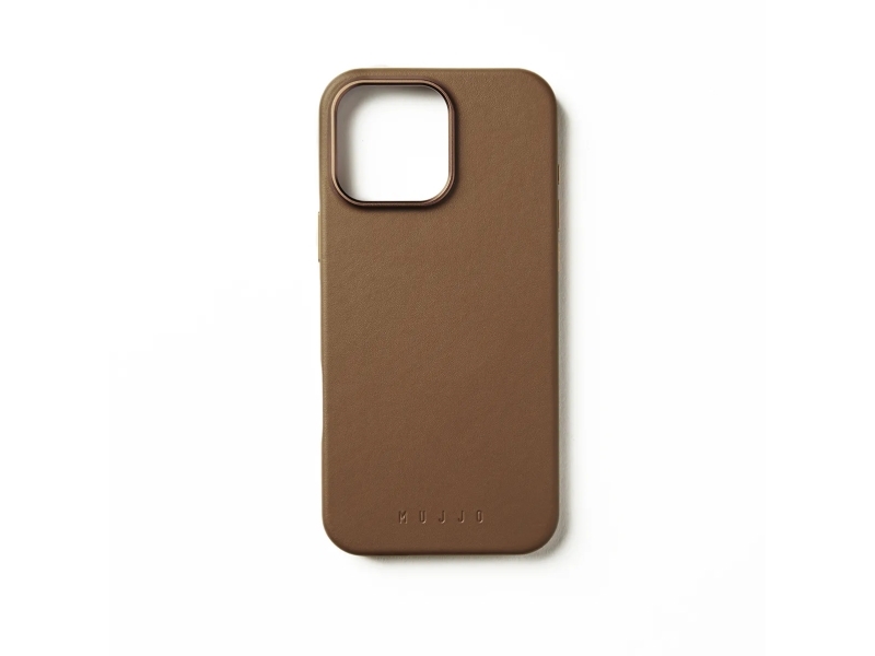 Troubadour Goods Mujjo Ledertasche Für Iphone 16 Pro Max - Braun