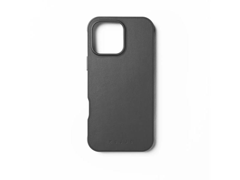Mujjo Shield Tasche Für Iphone 16 Pro Max - Schwarz