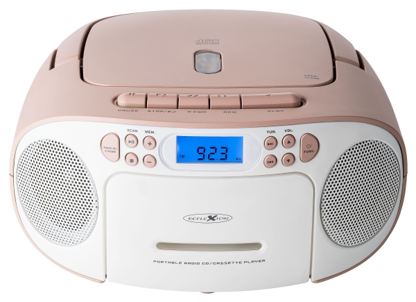 Reflexion RCR2260, Bærbar, FM, PLL, 20 W, LCD, Blå, 3,5 mm