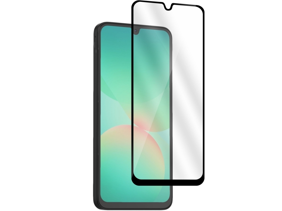 Estuff Titan Shield - Skærmbeskytter For Mobiltelefon - Fuldt Omslag - Glas - Klar - For Samsung Galaxy A26