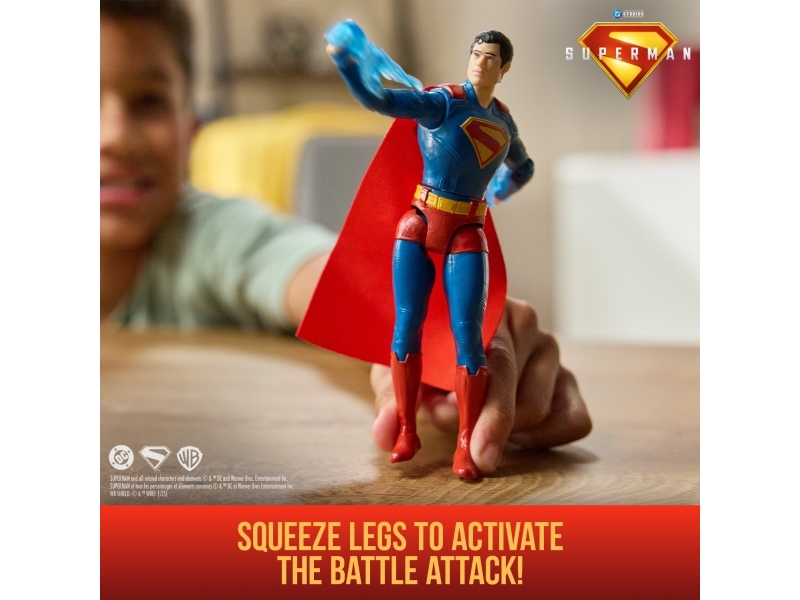 Spinmaster Superman - 15 cm Superman Deluxe actionfigur