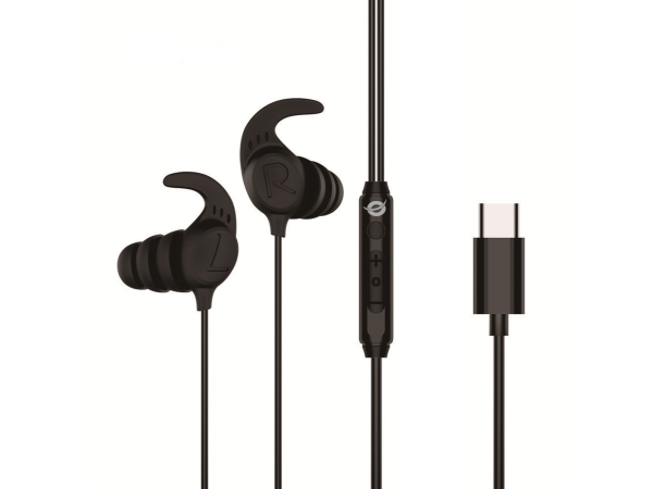 Conceptronic Brendan05b, Ledningsført, Opkald/Musik, 20 - 20000 Hz, 15 G, Headset, Sort
