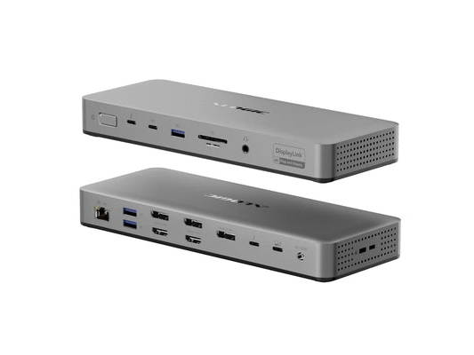 Alogic Tb4du4, Kabelgebunden, Thunderbolt, 3,5 Mm, Grau, Schwarz, Sd, Microsd (Transflash), Aluminium, Acrylnitril-Butadien-Styrol