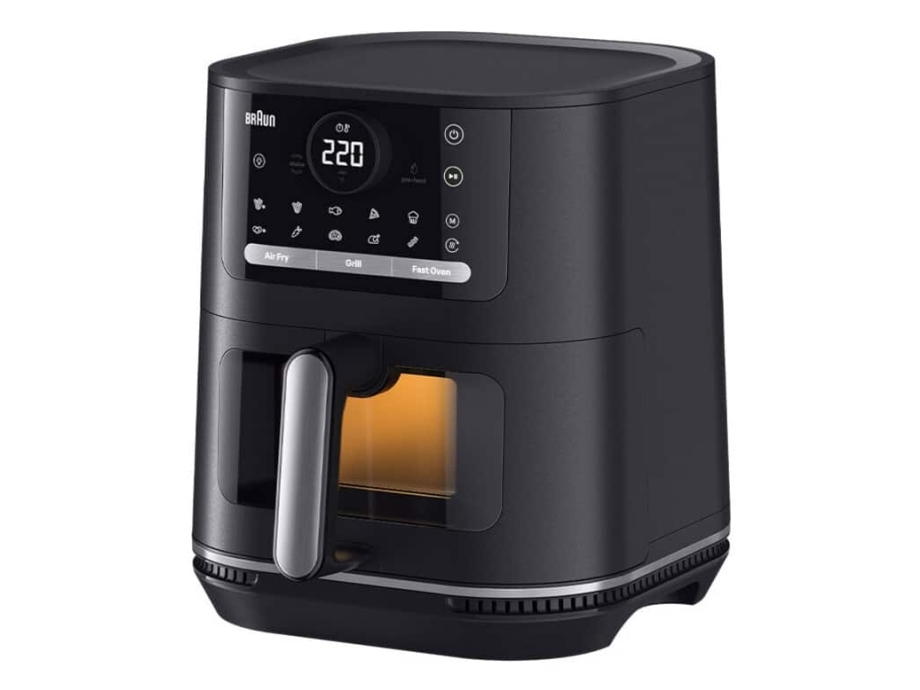 Braun Air Fryer Hf5075ibk Bk Braun Fedtfri Frituregryde